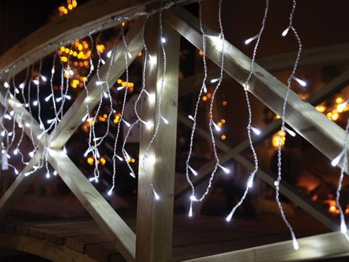 Actual product image Vellight RANA LED - 4 x 0.6 m - 144 white lamps - transparent cable - modulator - 24 V (0.60 m)