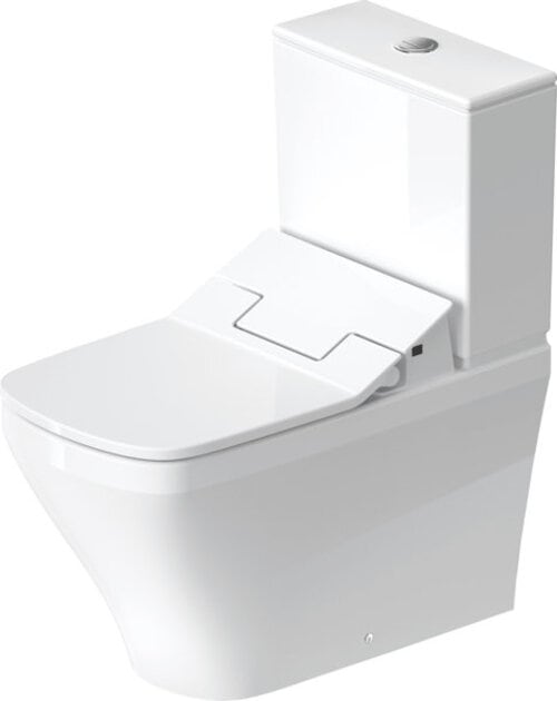 Produktbild Duravit Stand-WC-Kombination DURASTYLE ti. 37x70cm SensoWash Abgang Vario weiss