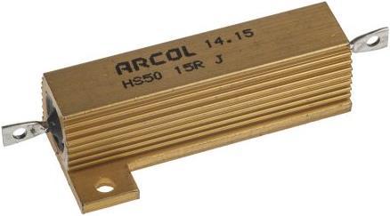 Produktbild Arcol Draht Leistungswiderstand Alu 50W 5% 15R