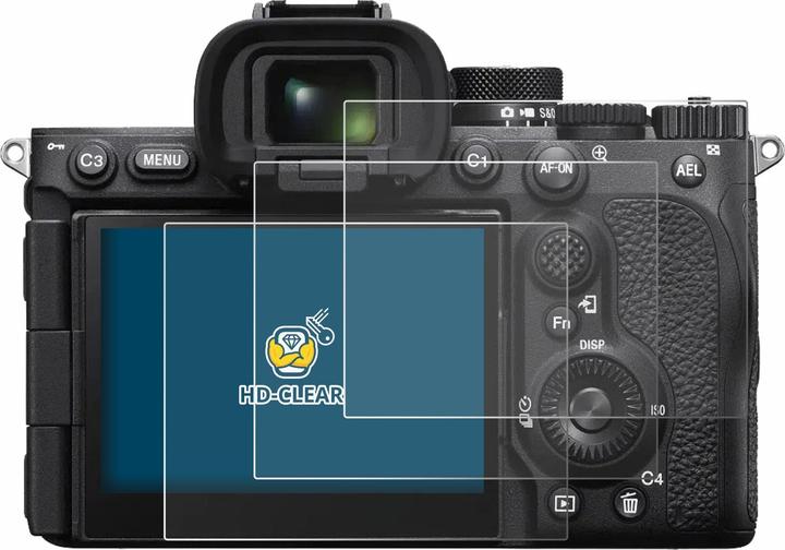 Produktbild BROTECT Schutzfolie für Sony Alpha 7R VI Displayschutz Displayschutzfolie Folie Klar Transparent