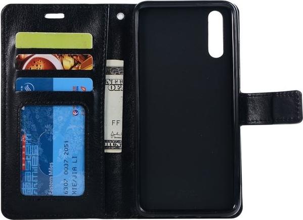 Produktbild Crazy Horse Leder Bookcover Hülle (Huawei P20 Pro)