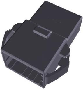 Produktbild TE Connectivity Housing PM 12w 2row TAB 2.5mm X key D-2