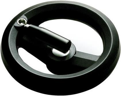 Produktbild RS PRO Two spoke handwheel fold down handle