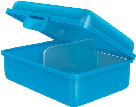Produktbild Fizzii Lunchbox mit Trennfach cyan, Eiswelt