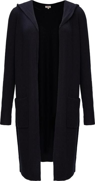 Produktbild s.Oliver Strickjacke Long-Cardigan mit Kapuze (36)