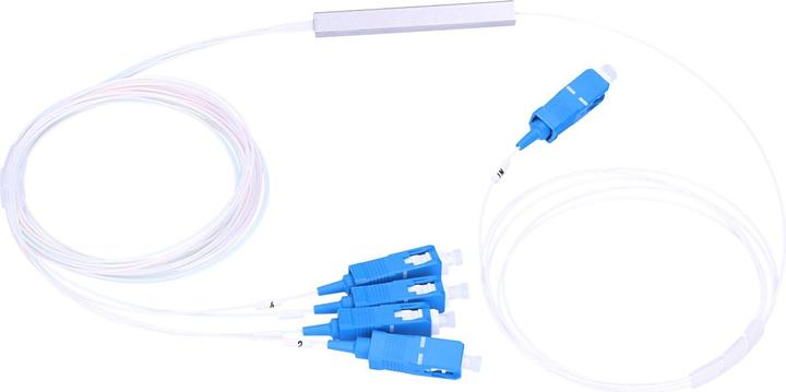 Produktbild Extralink 1:4 PLC SPLITTER SC/UPC 900UM 1,5M (S/UTP, CAT6, 1.50 m)