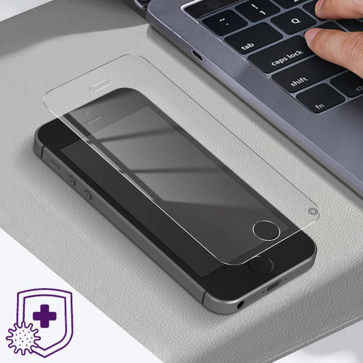 Actual product image Bigben Connected Glass screen protector (1 Piece, Apple iPhone SE)