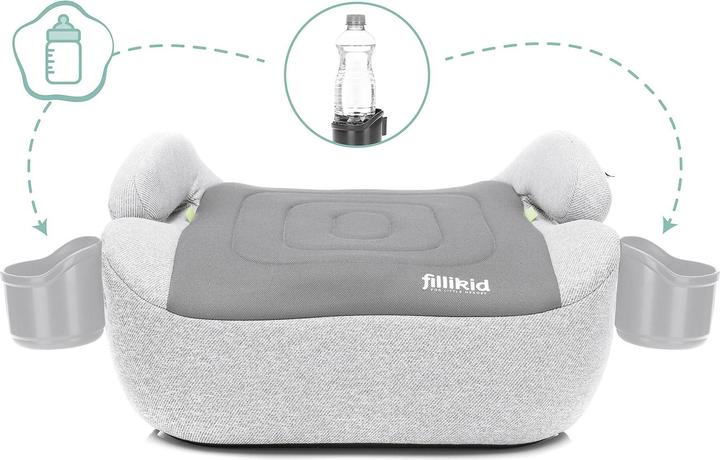 Produktbild Fillikid Sitzerhöhung mit Isofix (Kindersitzerhöhung, ECE R129/i-Size Norm)