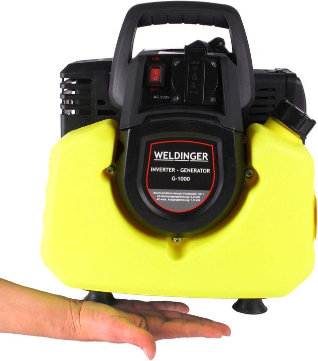 Weldinger G1000 Generator (800 W, 3 l)