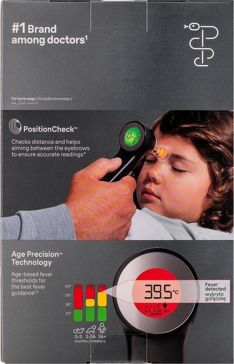 Actual product image Braun BNT 400B No Touch (Non-contact, Forehead)