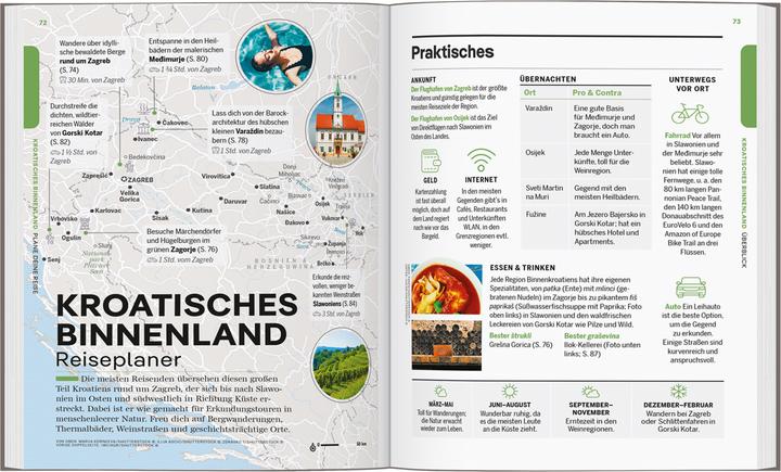 Produktbild Reiseführer Entdecke Kroatien (Deutsch, Anja Mutic, Isabel Putinja, Lucie Grace, 2025)