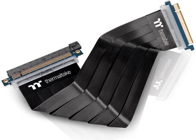 Actual product image Thermaltake Riser Card PCIe Extender Cable