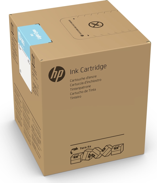 Produktbild HP 883 5-liter Light Cyan Latex Ink Cartridge (LC)