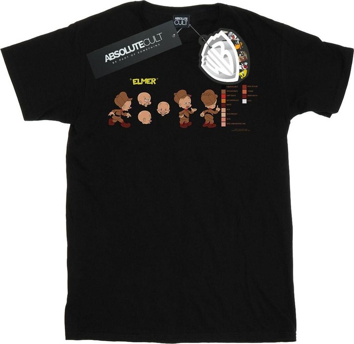 Produktbild Looney Tunes Elmer Fudd Colour Code TShirt (L)