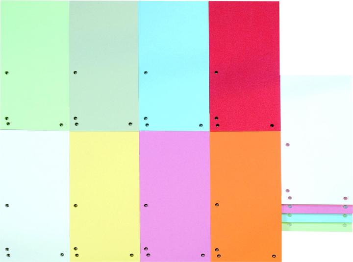 Actual product image Donau dividers, cardboard, 1/3 a4, 235x105mm, 100pcs, green
