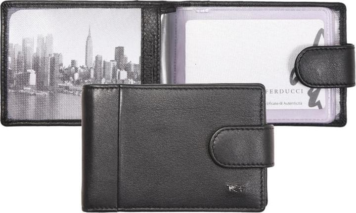 Produktbild Riccardo Ferducci Kreditkartenetui mit Lasche, RFID