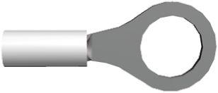 Produktbild TE Connectivity Ring Terminal White 24-20AWG 10 PIDG