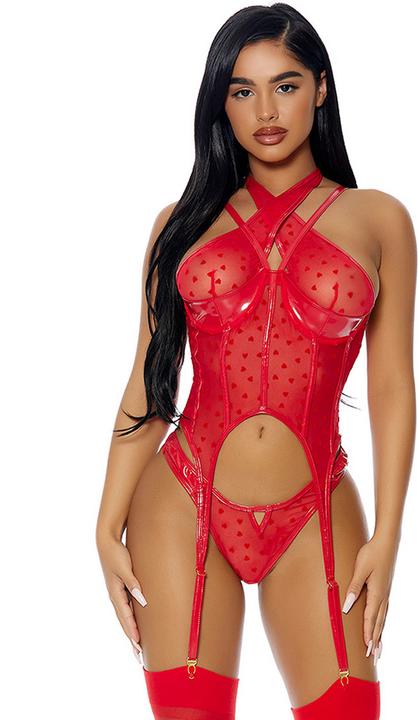 Produktbild Forplay Steal Your Heart Lingerie Set (L)