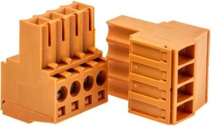 Image du produit Weidmüller 4 way cable mount screw terminal,3.5mm