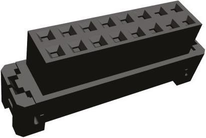 Produktbild TE Connectivity Wire Board Receptacle, 16pos