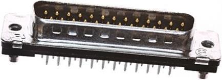 Produktbild TE Connectivity AMPLIMITE HD-20 d-sub PCB plug, 25 pin