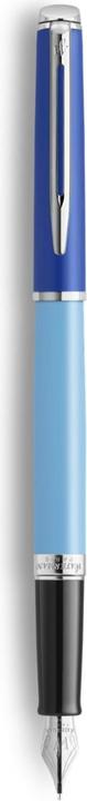 Image du produit Waterman Stylo plume Hemisphere Blocking M (Argent, Bleu, 1x)
