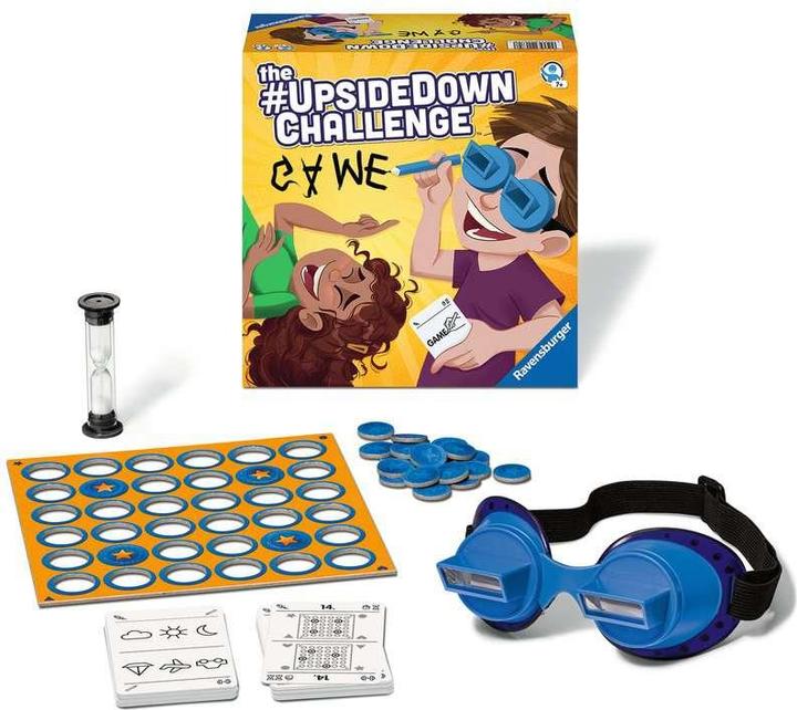 Produktbild Ravensburger The #UpsideDownChallenge Game (Deutsch, Englisch, Französisch, Italienisch, Niederländisch, 2 - 6 Spieler)