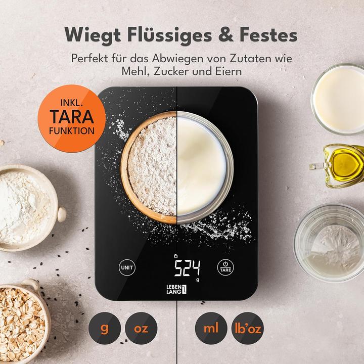 Actual product image Lebenlang Digital kitchen scales
