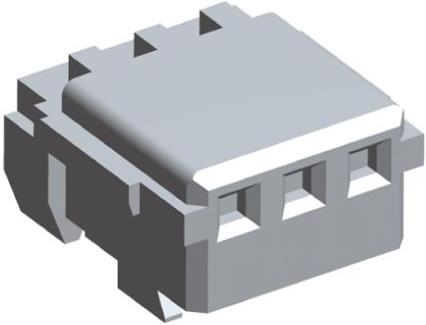 Produktbild TE Connectivity Receptacle assembly,MT,1.5mm,3W, Mini-CT