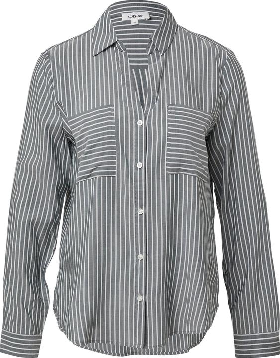 Immagine prodotto s.Oliver Bluse Streifenbluse mit aufgesetzten Taschen (48)