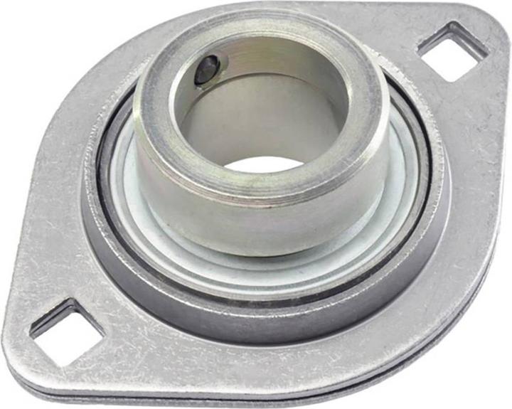 Actual product image Flanged housing unit RAT15 15 mm oval (Bearing housing)