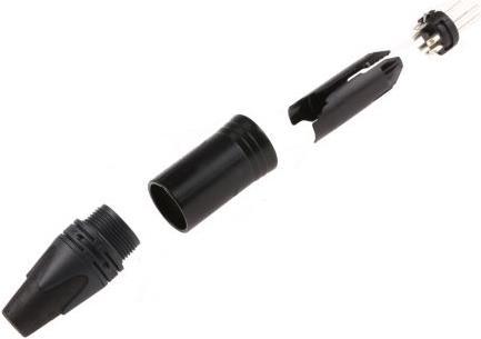 Produktbild Neutrik Kabelstecker XLR schwarz 5-polig