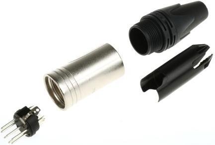 Produktbild Neutrik Kabelstecker XLR vernickelt 7-polig