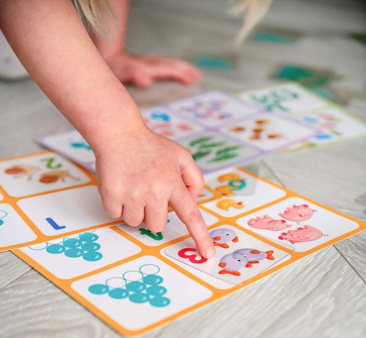 Actual product image Montessori COUNT TO 10/COUNT TO 10 - transparent cards - LOTTO ® by Far far land