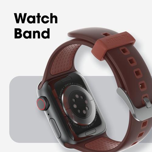 Image du produit OtterBox Watch Band pour Apple Watch Series 7/6/SE/5/4 (41 mm, 38 mm, 40 mm, Silicone)