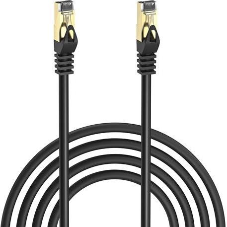 S-Link Kábel - SL-CAT710M (UTP patch kábel, CAT7, fekete, 10m) (UTP, CAT7, 10 m), Cavo di rete