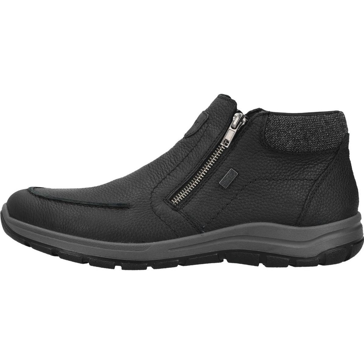 Rieker, Herren, Boots + Stiefel, 03660 - 63619, Schwarz, (42)