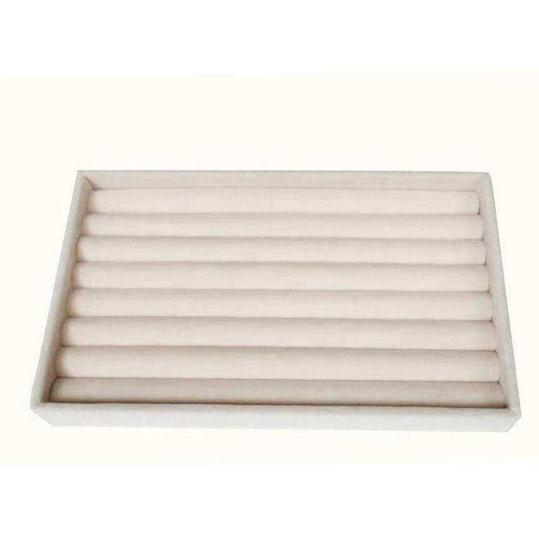 JTI, Uhrenbox + Schmuckaufbewahrung, Schmuckaufbewahrung für Ringe - Beige, Beige