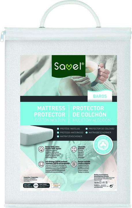 Image du produit Savel Protège-matelas Baros Molton (90 x 200 cm)