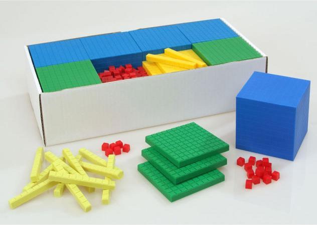 Produktbild Betzold Systemblöcke Zehnerbasis-Satz, 5 Sätze