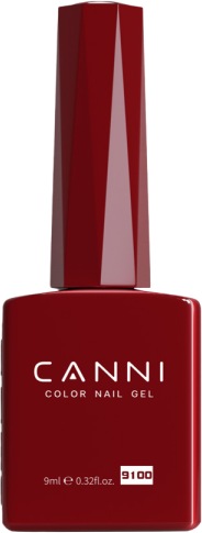 Produktbild Canni Gellack Edelrot / 9100 UV/LED (Edelrot, UV-Gel Lack)