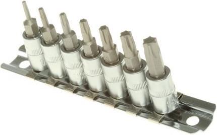 Produktbild RS PRO Steck-Bits Torx 7-teilig 30mm (Innensechsrund TX)