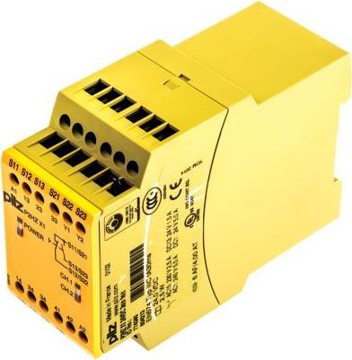 Pilz P2HZX1 2hand control relay,24Vdc 3NO 1NC