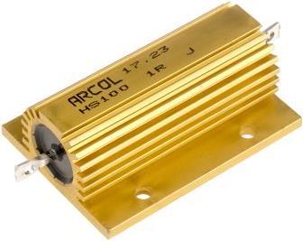 Produktbild Arcol Draht Leistungswiderstand Alu 100W 5% 1R