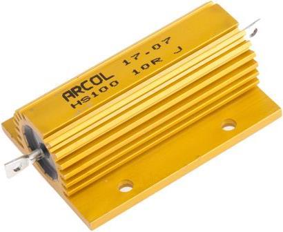 Produktbild Arcol Draht Leistungswiderstand Alu 100W 10R