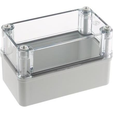 Thumbnail - Fibox Gerätegehäuse Polycarbonat 140x 80x85mm (Gehäuse), Elektronikzubehör + Gehäuse, Grau