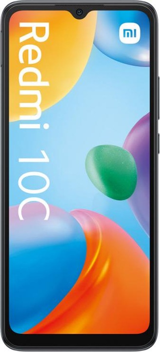 Actual product image Xiaomi Redmi 10C (128 GB, Graphite gray, 6.71", Dual SIM, 50 Mpx, 4G)