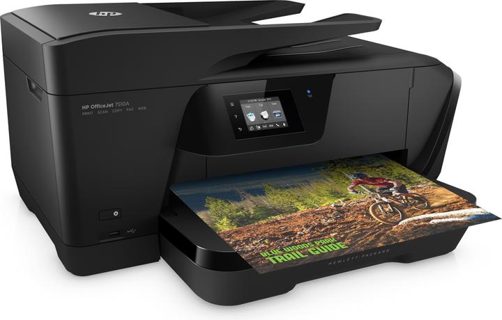 Produktbild HP OfficeJet 7510 WF AiO (Tintenpatrone, Farbe)