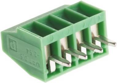 Produktbild Phoenix Contact Leiterplattenklemme 2,54mm 4-polig