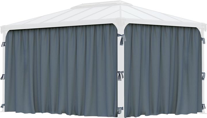 Produktbild Palram Vorhänge Set à 4 St Martinique (420 cm, 420 cm)
